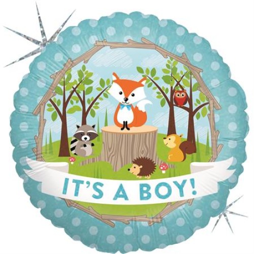 Лесные животные «It`s a boy» 
